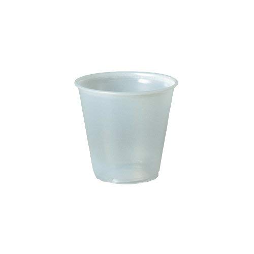 Dart P35A 3.5 oz Trans Plastic Cup (Case of 2500)