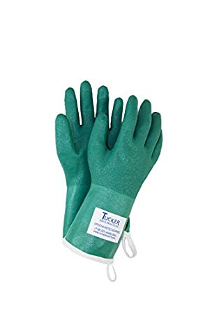 Tucker Safety 92143GR Products Tucker Utility Glove, Nitrile, Cotton Lined, 13