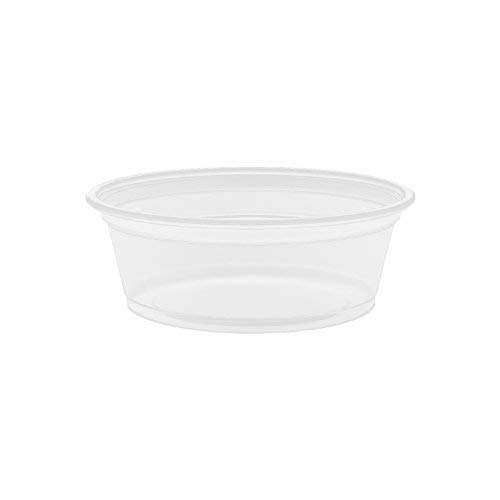 Dart 150PC 1 .5 oz Clear PP Portion Container (Case of 2500)