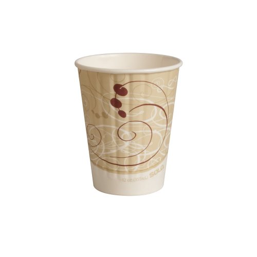 Solo IC12-J8000 12 oz Symphony Duo Shield insulated Paper Hot Cup (Case of 600)