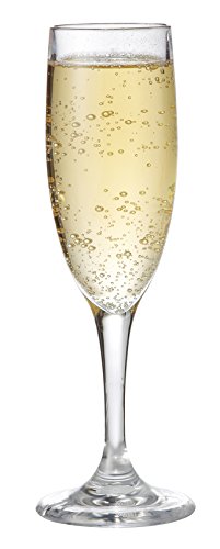 6 oz. Champagne Glass Glasses, Reusable Plastic (Set of 4)