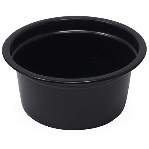 Simply Deliver 0.5 oz Soufflé Portion Cup, Black PS, 5000-Count