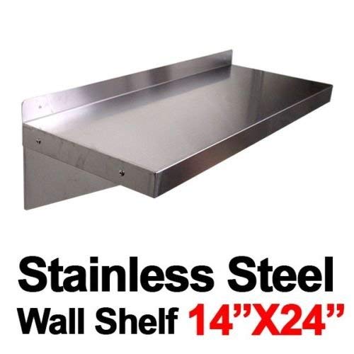 New Commercial Kitchen Restaurant Stainless Steel Wall Shelf Shelves - 14