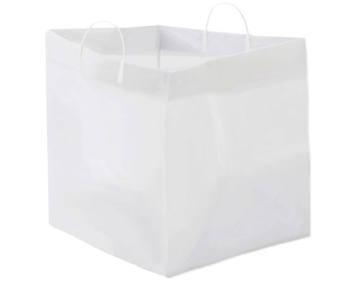 GloPack 4CTBAG White Catering Plastic Bag, 18