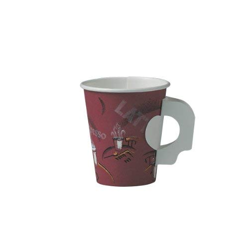 Solo 376SH-0041 6 oz Bistro SSP Paper Hot Cup (Case of 1000)