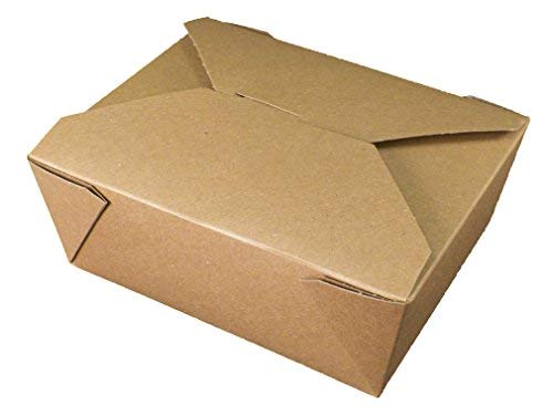 Fold-Pak Bio-Plus Earth 04BPEARTHM Natural Kraft Paper Carry-Out/To-Go Container, 7-3/4