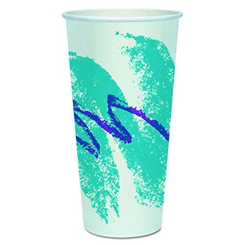 Solo RP24P-00055 24/26 oz Jazz DSP Paper Cold Cup (Case of 1000)
