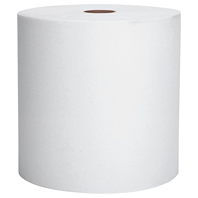Scott Essential High Capacity Hard Roll Paper Towels (01005), White, 1000' / Roll, 6 Paper Towel Rolls/Convenience Case